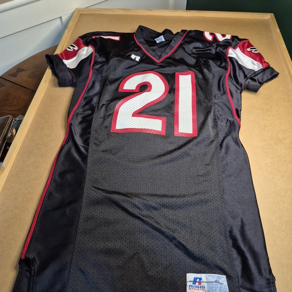 Russell Athletic Other - Russell Athletic Black & Red #21 Football Jersey - Read